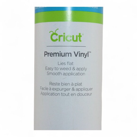 Cricut Premium Vinyl Permanent Glossy Roll Light Blue 12"x48" Smooth Application - Picture 4 of 6